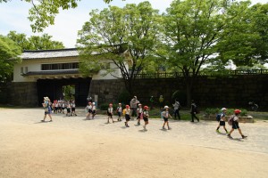 大阪城青屋門